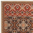 thumbnail image 6 of SAFAVIEH Veranda Moriah Southwestern Indoor/Outdoor Area Rug, 9' x 12', Red/Chocolate, 6 of 8