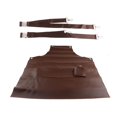 thumbnail image 4 of Delantal de cocina, delantal de PU, delantal de cocina con bolsillo, moderno, impermeable, delantal de trabajo para el hogar, cocina, parrilla, Café, 4 of 9