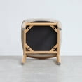 thumbnail image 7 of Natural Beech Wood Make-up Stool,Vanity Stool Vanity Chair with Padded Cushion,Bed Bench for Dining Room,Bedroom, 7 of 7