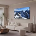 thumbnail image 3 of Alps Mountain Swiss Range Alpine Canvas Poster Bedroom Decor Sports Landscape Office Room Decor Gift,Frame-style,08x12inch(20x30cm), 3 of 8