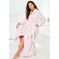 thumbnail image 4 of Dreams & Co. Plus Size Long Terry Robe, 4 of 6
