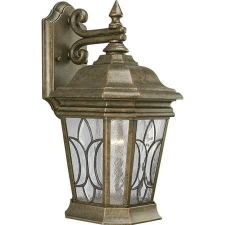 Progress Lighting Cranbrook Collection Gilded Iron 1 Light Wall Lantern Progress Lighting Cranbrook Collection Gilded Iron 1 Light Wall Lantern