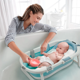 thumbnail image 4 of Bañera Tina De Baño Para Bebe Plegable Portatil Termometro, 4 of 5