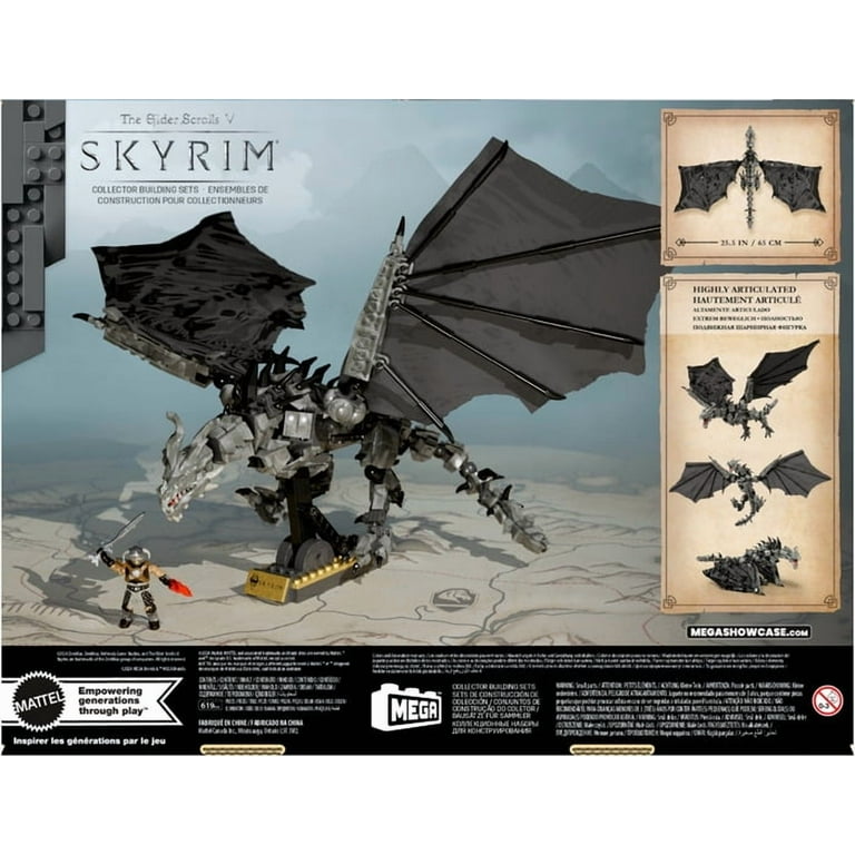 STATUE DE DRAGON Alduin The Elder Scrolls V:Skyrim édition collector