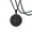 Black, variant on Seal of Solomon Seven Archangel Necklace Stainless Steel Pendant Jewelry