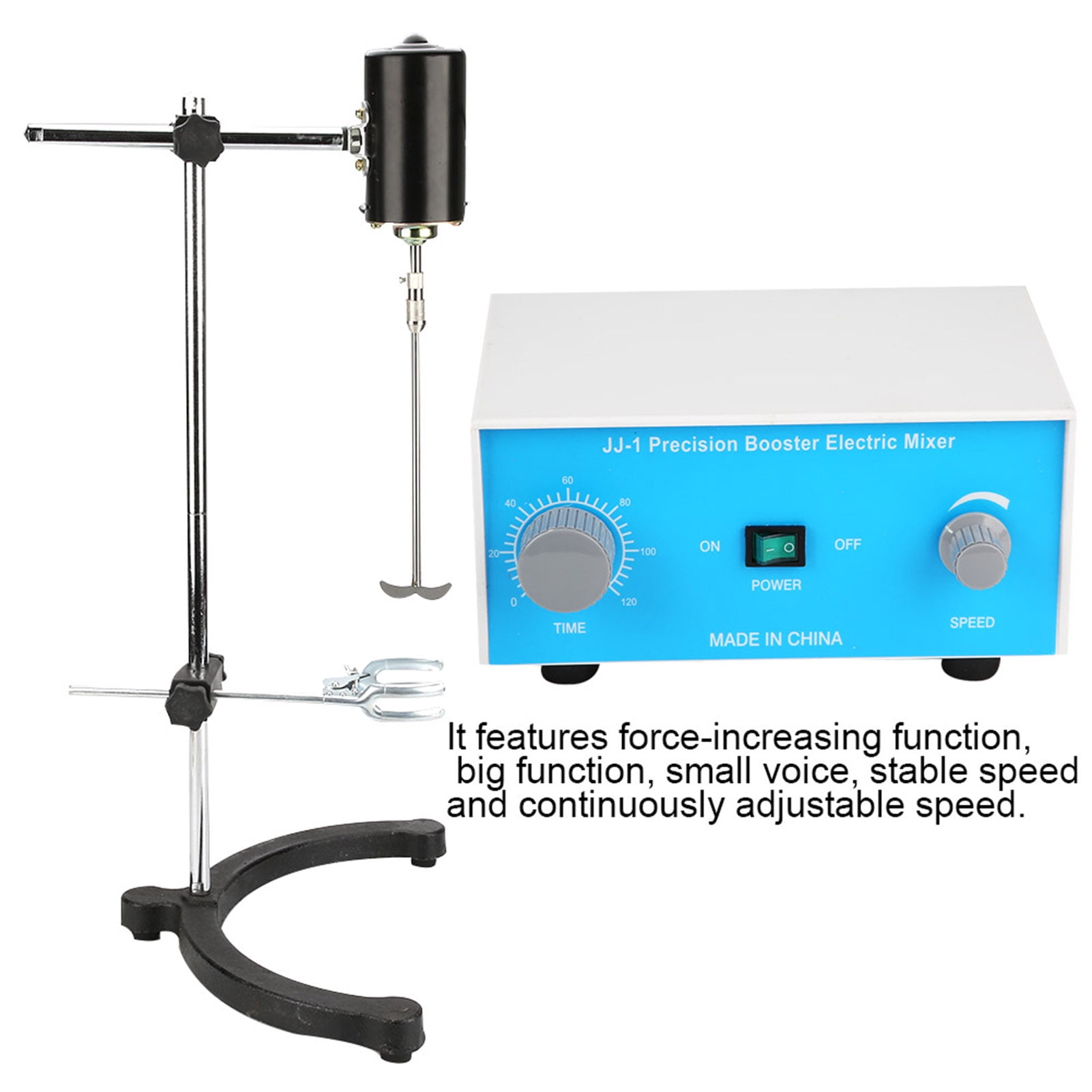 Electric Stirrer Mixer,100W Electric Overhead Stirrer Mixer Variable