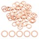thumbnail image 1 of Uxcell Paquete de 100 Arandelas de Cobre, Arandelas de Sellado de Cobre Métricas M10x14x1mm para Tornillos y Tuercas para Automóviles, 1 of 6