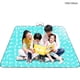 thumbnail image 3 of Greeniant Colchoneta de Picnic impermeable plegable para exteriores a cuadros rojos y blancos, almohadilla gruesa de moda, transpirable, suave, portátil, carpas azul 150*100cm Greeniant OD001135-25, 3 of 6