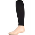 thumbnail image 3 of MeMoi  Pima Cotton Footless Tights - Girls - Female, 12-14, Charcoal, 3 of 3