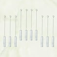 thumbnail image 6 of 40 Pcs Stainless Steel Drinking Straw Brush Cup Cleaner Tube Brush Straws Cleaning Supplies (White), 6 of 8