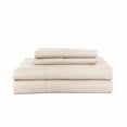 thumbnail image 4 of Knightsbridge 600 Thread Count Jacquard Herringbone Sheet - 4 Piece Set - Queen, Taupe, 4 of 5