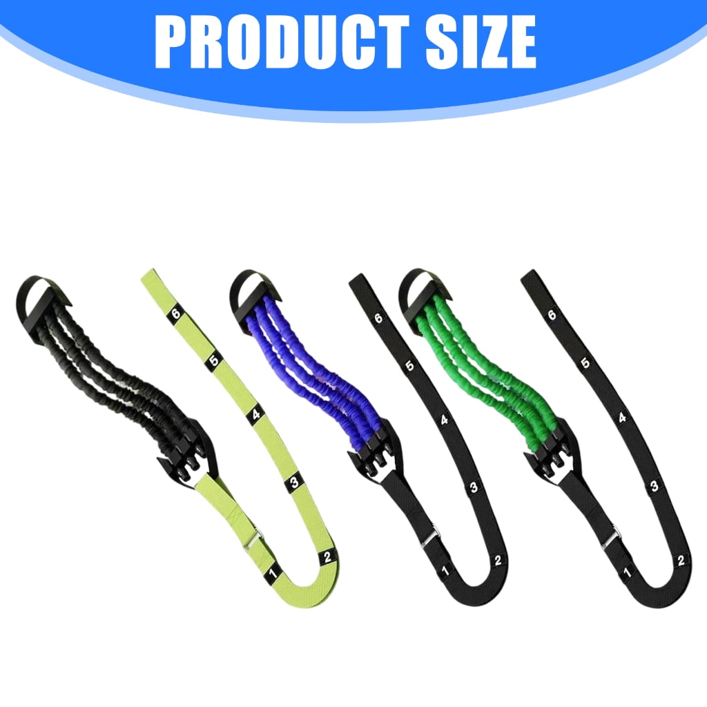 Pull Up Training Band Upper Body Workout Tear Resistant Nylon Fabric Slip Foot Pad 100kg Weight Limit
