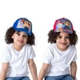 thumbnail image 2 of Nickelodeon Boys' Paw Patrol Baseball Cap - 2 Pack Chase, Marshall, Rubble Curved Brim Strap Back Hat (2T-7), 2 of 8
