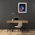 thumbnail image 3 of Bolokofsky, Ronald 15x18 White Modern Wood Framed Museum Art Print Titled - Abstract Shapes 701C, 3 of 4