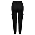 thumbnail image 5 of GORHGORH Women's Workwear Casual Pant Solid Color Pocket Streetwear Baggy Overalls Cargo Pants, 5 of 5