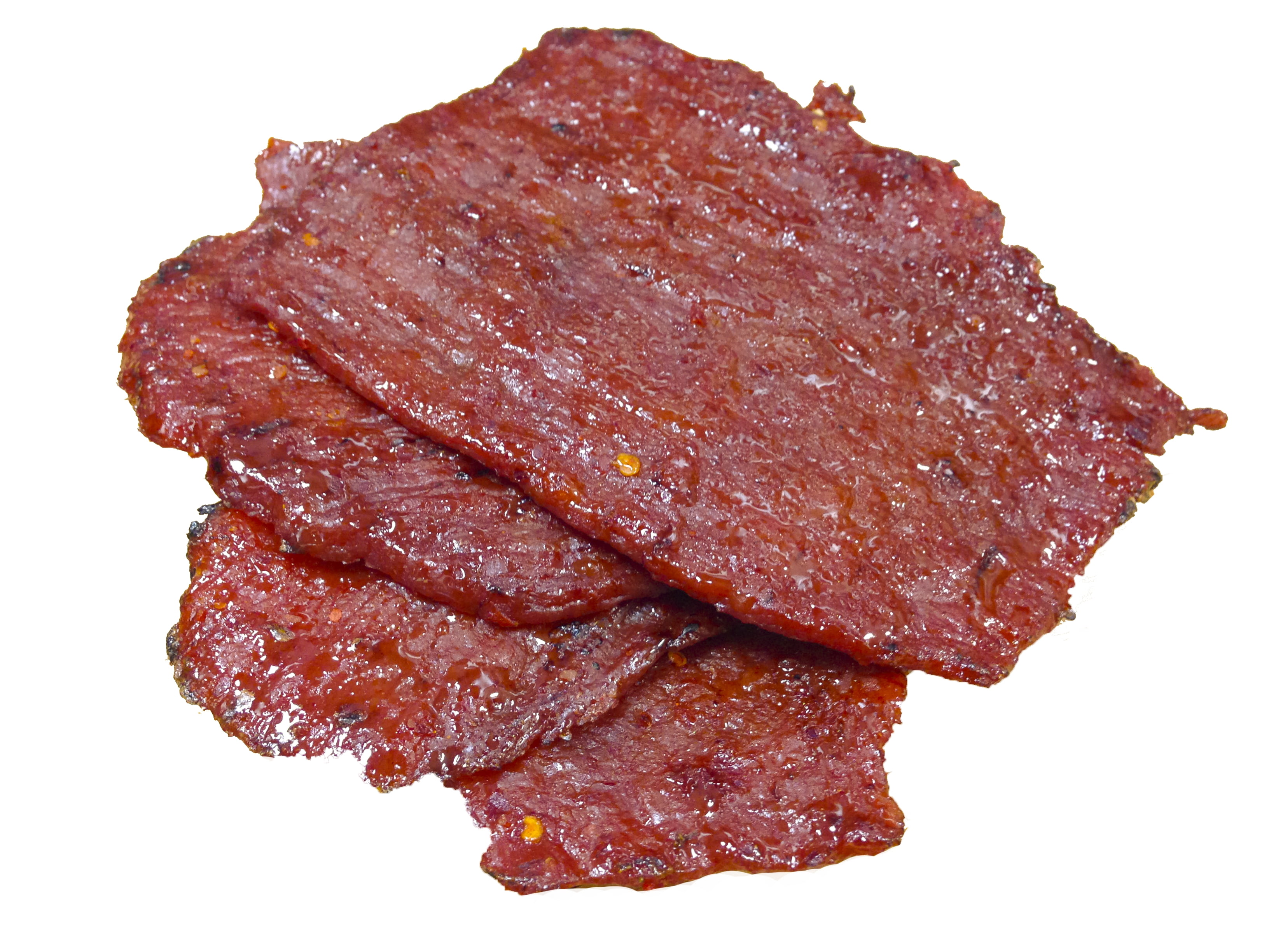 Singapore-Style Fire-Grilled Beef Jerky (Spicy Flavor 8 oz.) *Grilled Fresh to Your Order *Shipped the Same Day - L.A. Times "Handmade Gift" Winner