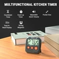 ThermoPro TM03W Electronic Kitchen Timer, Small, Hour Minute Countdown