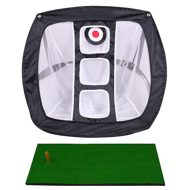 Red de entrenamiento para niños y adultos de 30x60cm, jaulas de lanzamiento para astillado en interiores y exteriores, esteras, red de práctica negra, ayudas para entrenamiento Kaili Sencillez