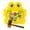 Yellow, variant on Whack A Mole Game, Frog Interactive Toy, Educational Learning Toy, Safe Plastic Toddler Game Set with Soft Mallet, Fine Motor Skill Training Interactive Play Toy, for Preschool Kids Boys Girls 3-6