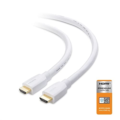 Cable Cable Matters Premium Cable HDMI White 3 pies (cable HDMI premium) con soporte HDR 4K