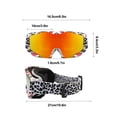 thumbnail image 2 of Deportes al aire libre Gafas de ciclismo Hombres y mujeres Montañismo Viento y arena Gafas de esquí para adultos al por mayor Wmkox8yii  jkg6701, 2 of 9