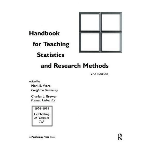Handbook for Teaching Statistics and Research Methods, (Hardcover)