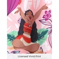 thumbnail image 2 of Vestido Disney Princess Moana para niña pequeña naranja 4-5T, 2 of 6