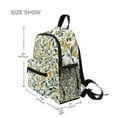 thumbnail image 3 of FORMRS School Backpack with Front Zippered Pocket 12" Student Travel Daypack, Autumn Greenery, 3 of 6