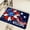 D, variant on Independence Day Non Slip Rug 31x19 Inch, Red White Blue Crystal Velvet Mat, For Kitchen Bathroom Living Room 4th July Home Décor