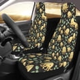 thumbnail image 2 of Fuzoiu Octopuses And Leaves Print Seat Covers Set, Car Seat Covers Front Seats, Car Seat Protector, Car Seat Cushion, Seat Covers Carseat Cover Universal Fit for Most Cars, 2 of 7