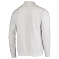 thumbnail image 3 of Men's Colosseum White Cal Bears Tortugas Logo Quarter-Zip Jacket, 3 of 3