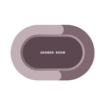 Nmdmisc Rubber Bath Mats,Quick-Drying Non-Slip Bathroom Mat Super Absorbent Bath Mat Instant Dry Bath Mat,Bathroom Rug for Kitchen Sink,Shower Room,Bathtub (Red,24"x16")