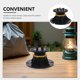 thumbnail image 3 of Raindrops Soporte Para Ajustable De Plástico Negro Con Base Resistente Para Exterior, 3 of 8