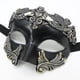 thumbnail image 3 of 1 máscara de mascarada para hombres, máscara veneciana de media cara para baile de máscaras, fiesta de Halloween, Mardi Gras, Niuniu, 3 of 3