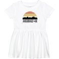 thumbnail image 3 of Inktastic Anchorage Alaska Skyline Girls Baby Dress, 3 of 5