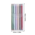 thumbnail image 3 of Less Than 5 Pen 6pcs Set Gel Pen Cute Cartoon High Value Pressing Pen for Students Exam1ml, 3 of 8