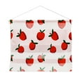 thumbnail image 1 of Society6 Alisa Galitsyna Red Apples Fiber Wall Art 47" x 32", 1 of 1