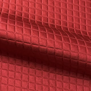 Single-Faced Quilted Fabric - Red - 843747009567