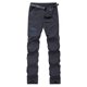 thumbnail image 1 of Pantalones de esquí Soft Shell a prueba de viento para otoño e invierno, pantalones de secado rápido gruesos con forro polar para hombre, pantalones de carga de polar para exteriores para hombre, 1 of 6