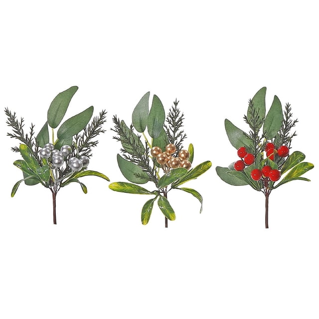 Pique-Fruits Et Feuilles - Lot De 12