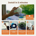 thumbnail image 4 of VividEye 2K Window Cameras For Home Security, 5G & 2.4GHz WiFi Indoor Camera With Full Color Night Vision, Human/Motion Detection, 24/7 Recording, Peel-and-Stick, Easy & Quick Install, 4 of 10