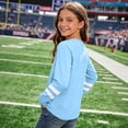 thumbnail image 6 of Favoffer Big Kids Rugby Graphic Long Sleeve Tee Trendy Soft Breathable Regular Fit Round Neck Long Sleeve T-Shirt Blouse Top for Outdoor Sports Camping Travel Daily Wear 3-14Y, 6 of 6