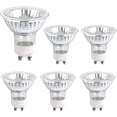 thumbnail image 1 of Halogenlampa GU10 35W 230V, 380lm Varmvitt 2700K, Dimbar Halogen Spotljuslampa, för Skåpsbelysning, Displaybelysning, 6-pack, 1 of 5