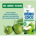HYDRO COCO, 100 Coconut Water, NO ADDED SUGAR NO Preservative Fat