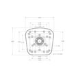 thumbnail image 2 of SCOTTY 367 UNIVERSAL FISH FINDER MOUNT UP TO 9" UNITS, 2 of 4