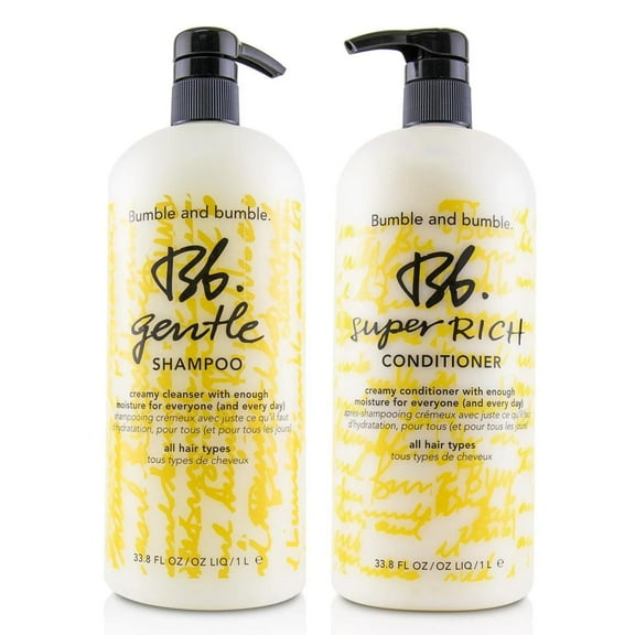 Bumble and Bumble Gentle Shampoo and Super Rich Conditioner 33.8oz Duo