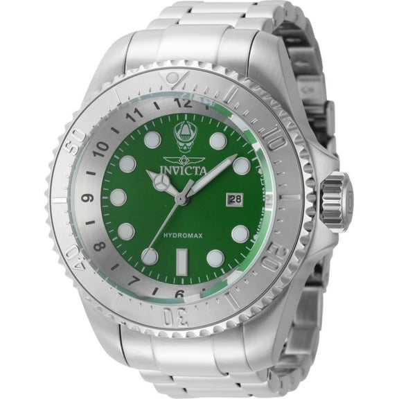 Invicta Hydromax Quartz Green Dial Dive Men's Watch 44745
