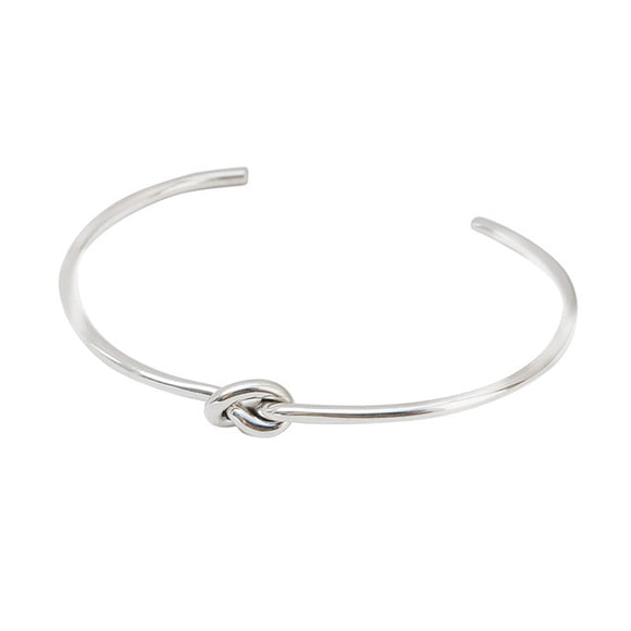 Brazalete Nudo Ketzalia de Plata Ley .925 Colección 2021
