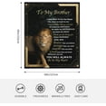 thumbnail image 2 of Gifts for Brother Blanket Gifts from Sister to Brother Birthday Gifts for Men Birthday Gifts for Brother Gifts from Sister for Brother Lion Blanket Gift for Brother 60"x50", 2 of 6