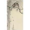 thumbnail image 2 of Ohara Koson 12x18 Gold Ornate Wood Frame and Double Matted Museum Art Print Titled - Two Gray Starlings (1900 - 1936), 2 of 4